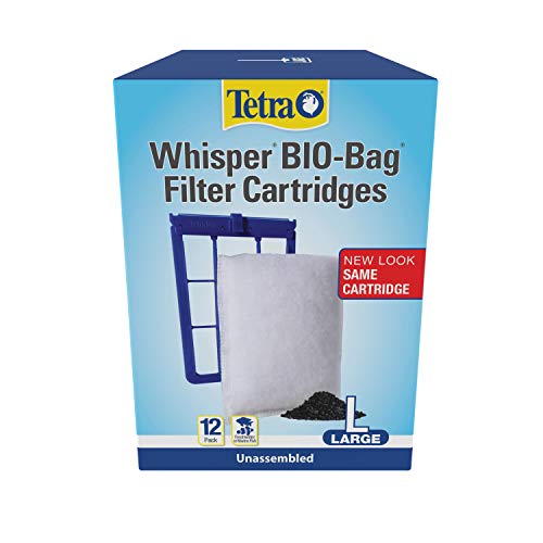 Tetra Whisper Bio-Bag Filter Aquarium Cartridges, Large Filter for Freshwater...