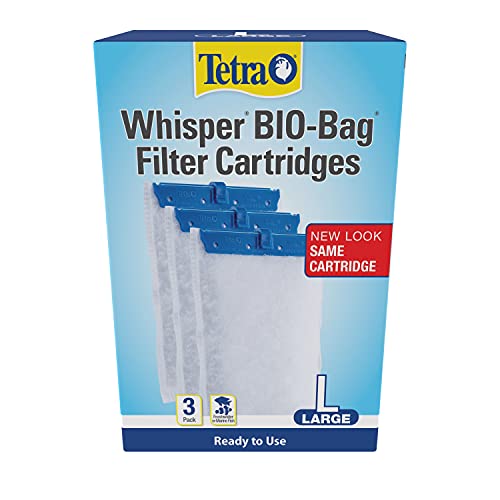 Tetra Whisper Bio-Bag Filter Cartridges For Aquariums - Ready To Use BLUE,...