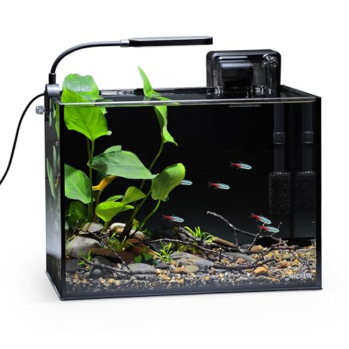 NICREW 2.5 Gallon Nano Aquarium