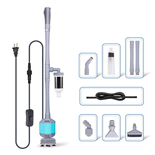 hygger 360GPH Electric Aquarium Cleaner