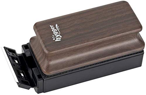hygger Aquarium Strong Magnetic Cleaner Algae Magnet Cleaning Tool with Scraper Floating Brush for Fish Glass Tank S