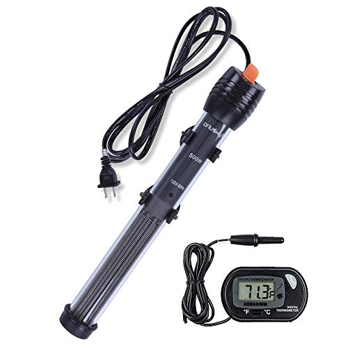 Orlushy Submersible Aquarium Heater,300W Adjustable Fish Tahk Heater with 2...