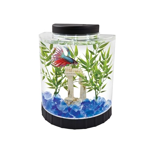 Tetra 1 Gallon Half Moon Tank