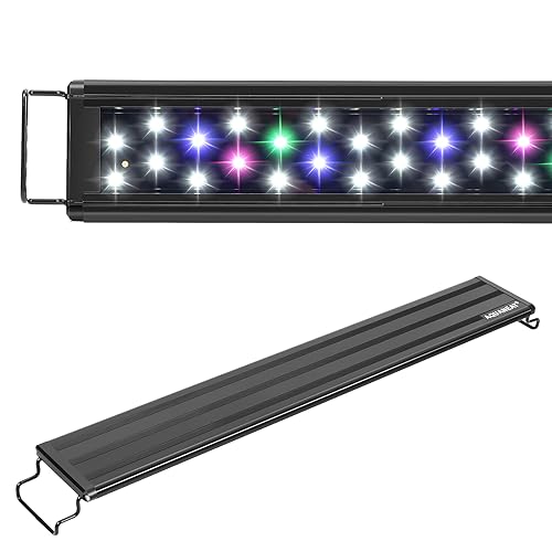 AQUANEAT LED Aquarium Light Full Spectrum for 48 Inch to 54 Inch Fish Tank Light Fresh Water