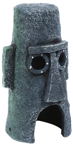 Penn-Plax Spongebob Squarepants Squidward’s Easter Island Home - Officially...