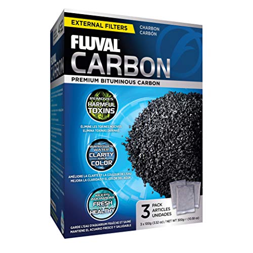 Fluval Carbon 100g Bags 3-Pack