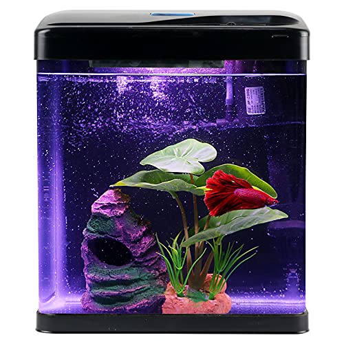 Betta Fish Tank Self-Cleaning 2 Gallon