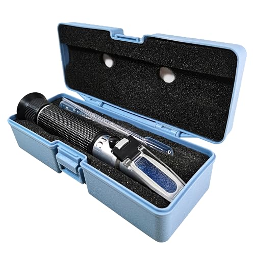 Salinity Refractometer for Seawater and Marine Fishkeeping Aquarium 0-100 PPT...
