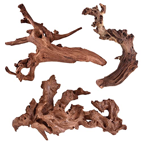majoywoo Natural Coral Driftwood for Aquarium Decor Fish Tank Decorations,...