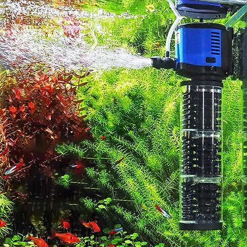 TARARIUM Fish Tank Filter Powerful 400GPH for 75-200 Gallon Large Aquarium Small...