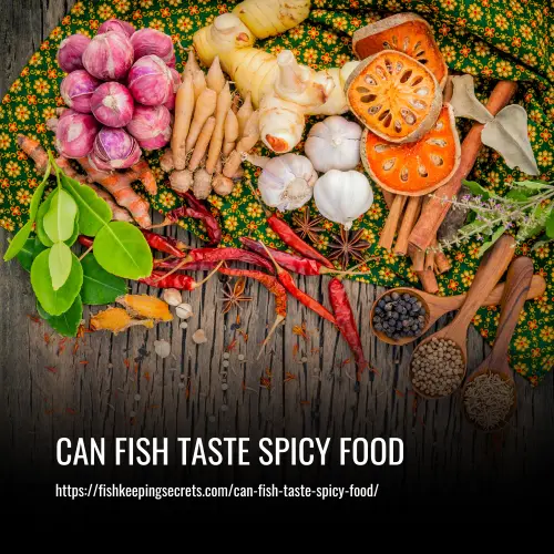 can fish taste spicy food